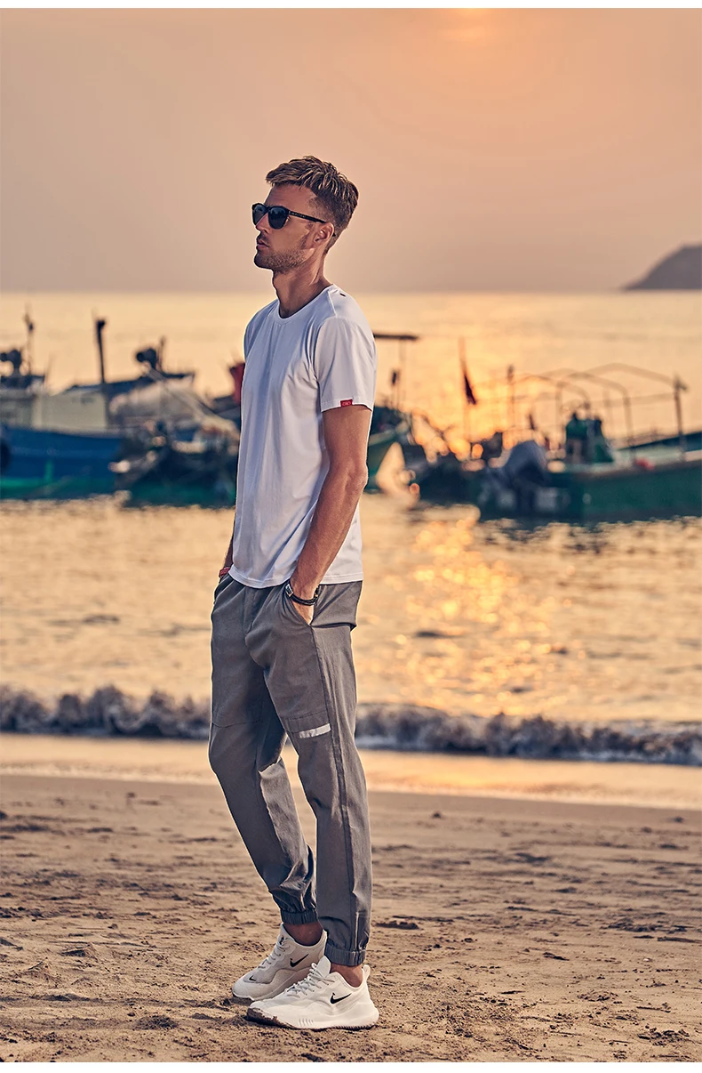 

Y1590 2303 new men's fashion trendy Gemini half-sleeved t-shirt