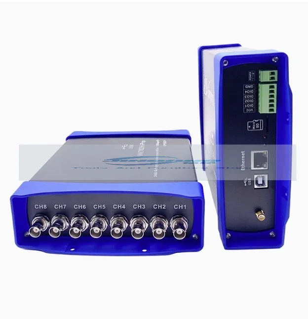 VK702NHpro 24-битная восьмиканальная карта сбора данных Ethernet Labview 800K
