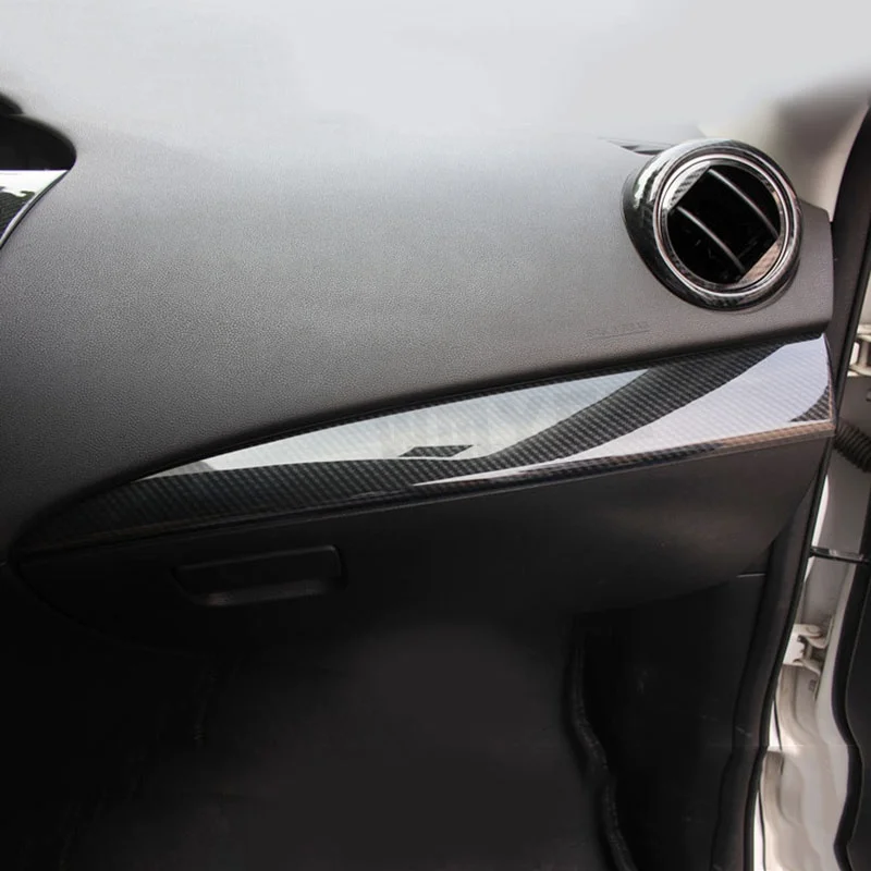 2 шт. внутренняя отделка салона автомобиля приборной панели наклейка накладка