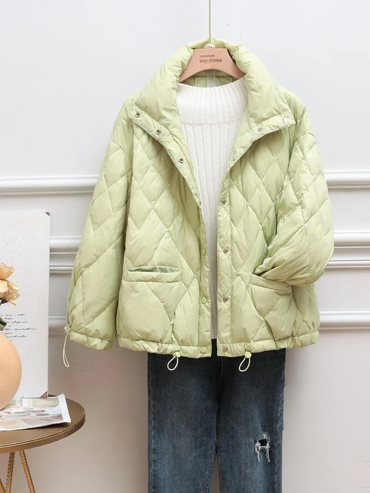 New Women Down Jacket Casual Style Autumn Winter Coats And Parkas Female Outwear