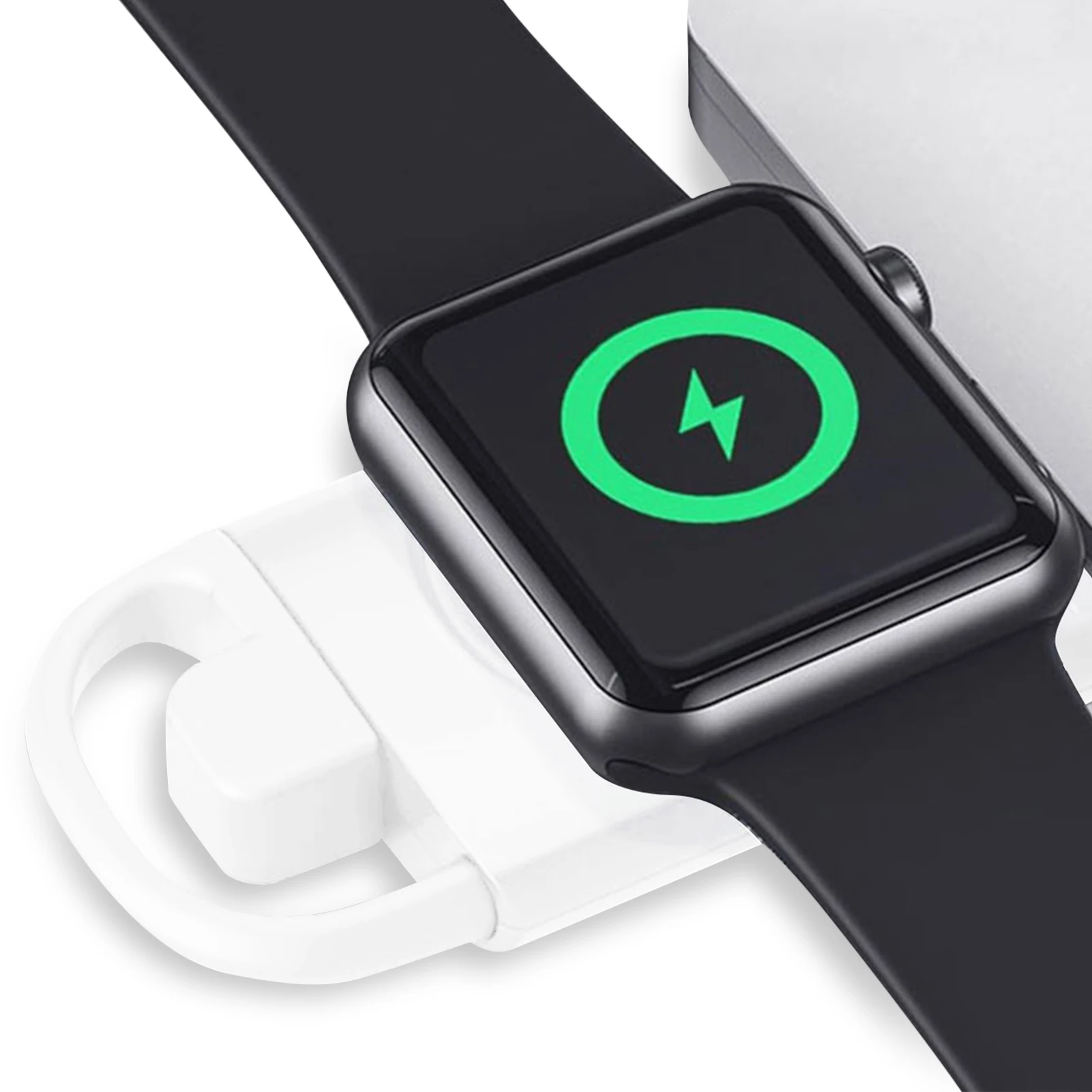 

Usb мини портативный адаптер для Apple Watch Быстрая зарядка умные часы Беспроводное зарядное устройство Тип C Беспроводная Магнитная Быстрая зар...