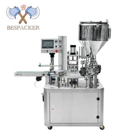 bespacker xbg 900 automatic plastic cup yogurt mineral water filling sealing machine