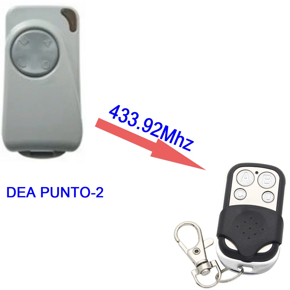 

DEA PUNTO-2 PUNTO-4 Remote Control Duplicator 4-Channel 433.92MHz 433MHz