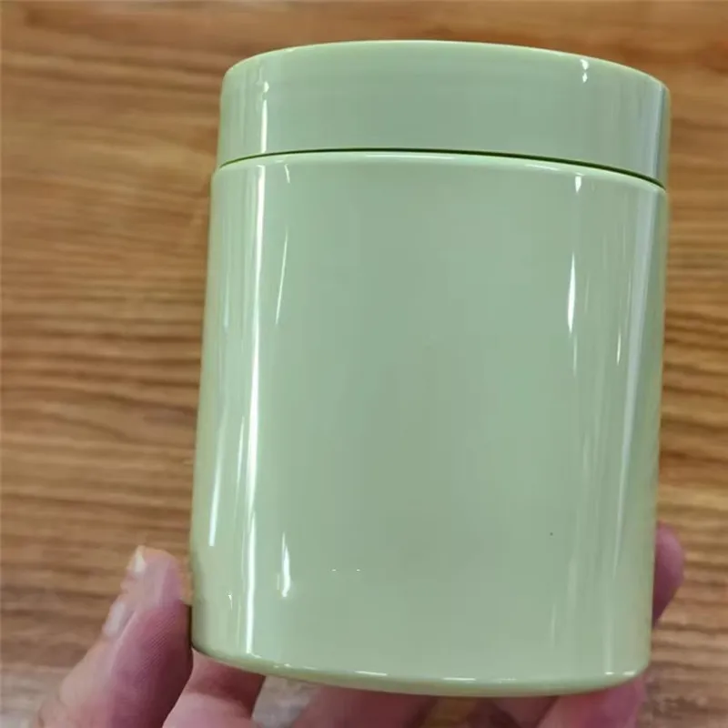 Пустые пластиковые банки для косметики 10/30/50 шт. 200/250 г зеленый контейнер банка