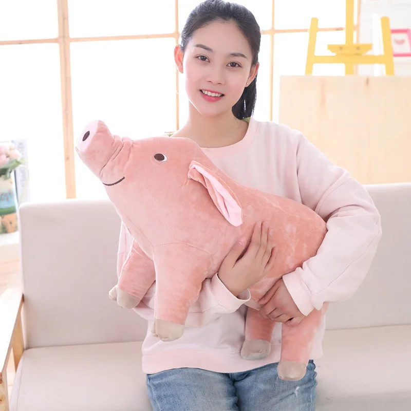 

Plush Toy Simulation Pig Kawaii Piggy Piglet Cartoon Animal Stuffed Doll Girl Friend Birthday Gift Christmas Present Party Decor