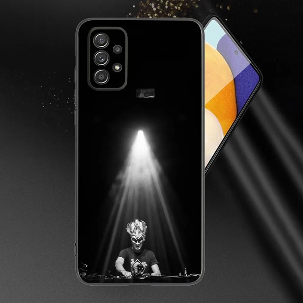 Чехол для телефона DJ Boris B-Brejcha Samsung Galaxy A13 A21s A22 A31 A32 A52 A53 A71 A80 A91 Мягкий черный чехол