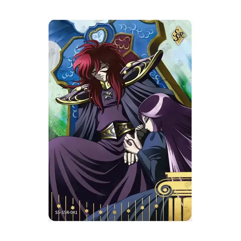 Фото Коллекционная карта KAYOU Saint Seiya, серия 3, UR(054-070)/SSR(040-057), оригинальный полный набор, карта из серии «Пробуждение Священного Плаща» №5
