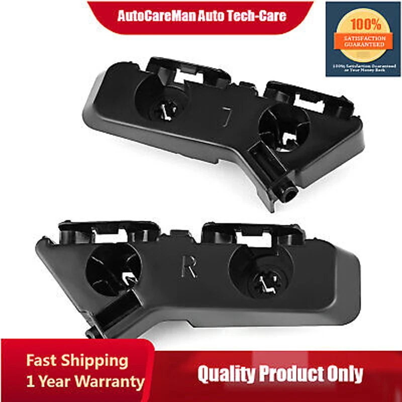 

Pair Bumper Bracket Set For 2011-14 Dodge Charger Side Steel Front Left & Right