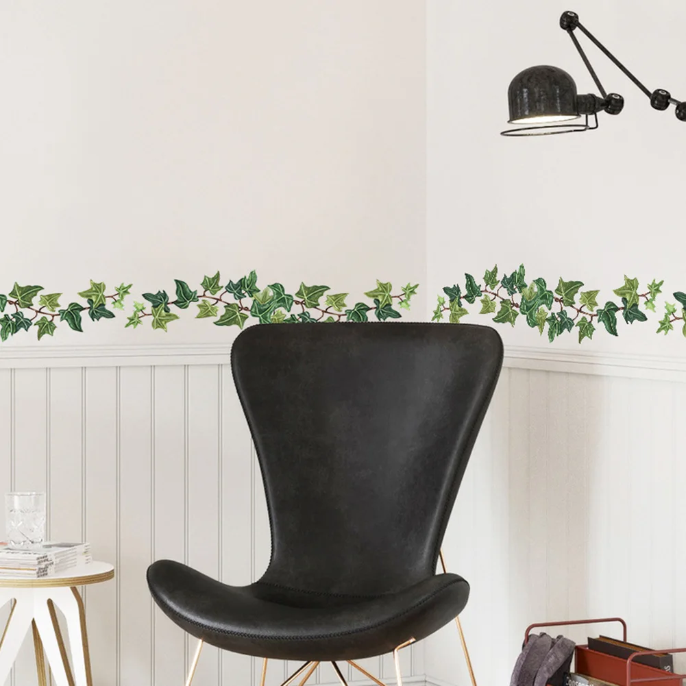 Зеленая искусственная переводная лента для спальни из ПВХ 5 5*44 &quot съемная