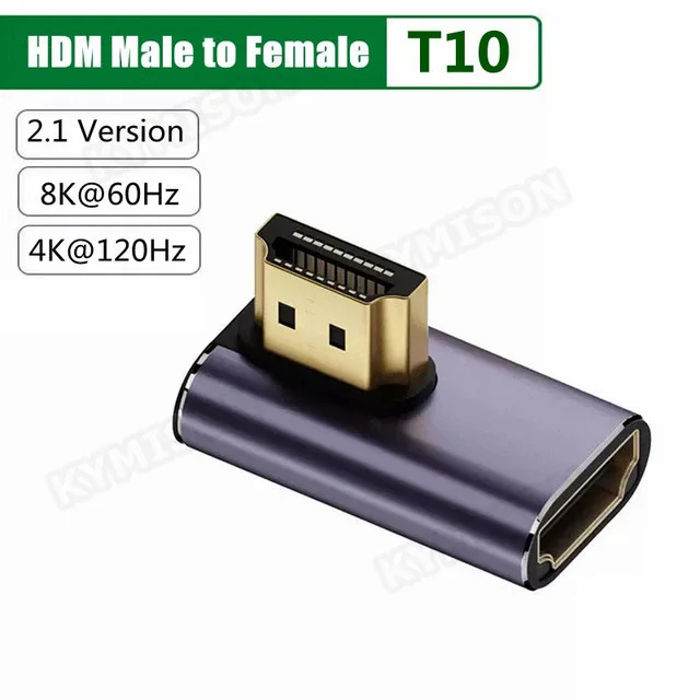 

8K HDMI-совместимый кабельный адаптер 2.1 «папа-мама» Кабельный преобразователь для HDTV PS4 PS5 Ноутбук 4K HD удлинитель «мама-мама»