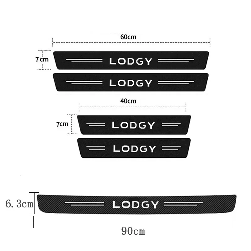 Автомобильные наклейки для DACIA лодка логотип пружинный Пыльник Dokker задний