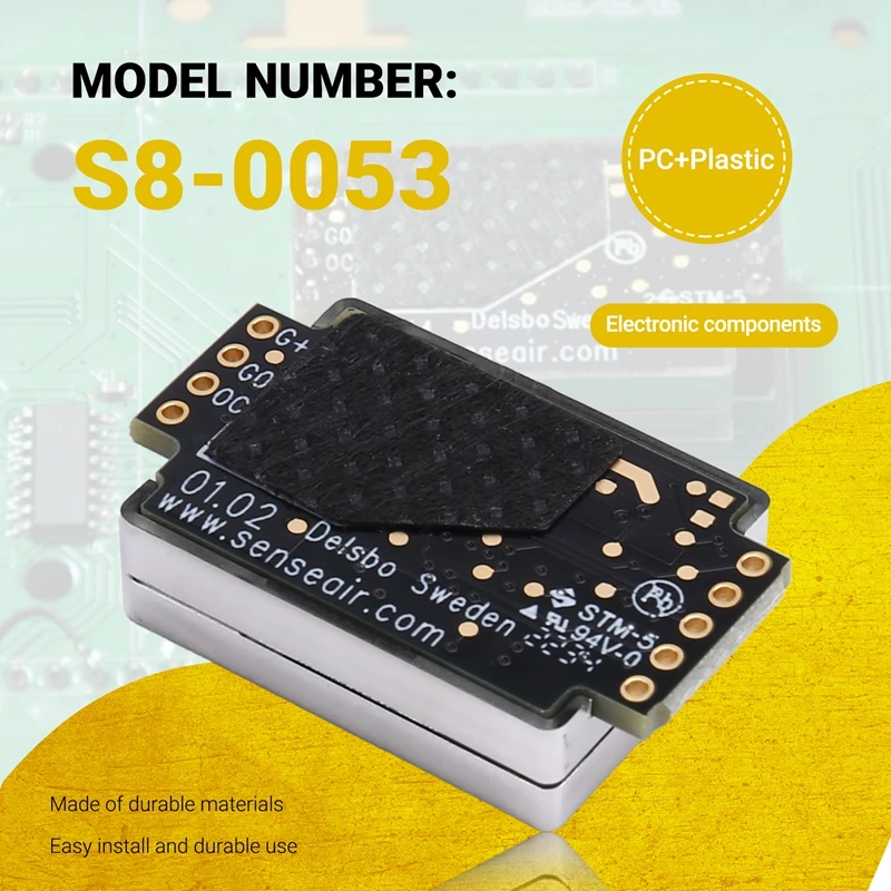 Фото SEWS-For Senseair S8 004-0-0053 S8-0053 Инфракрасный датчик CO2, датчик углекислого газа S8 0053 №3