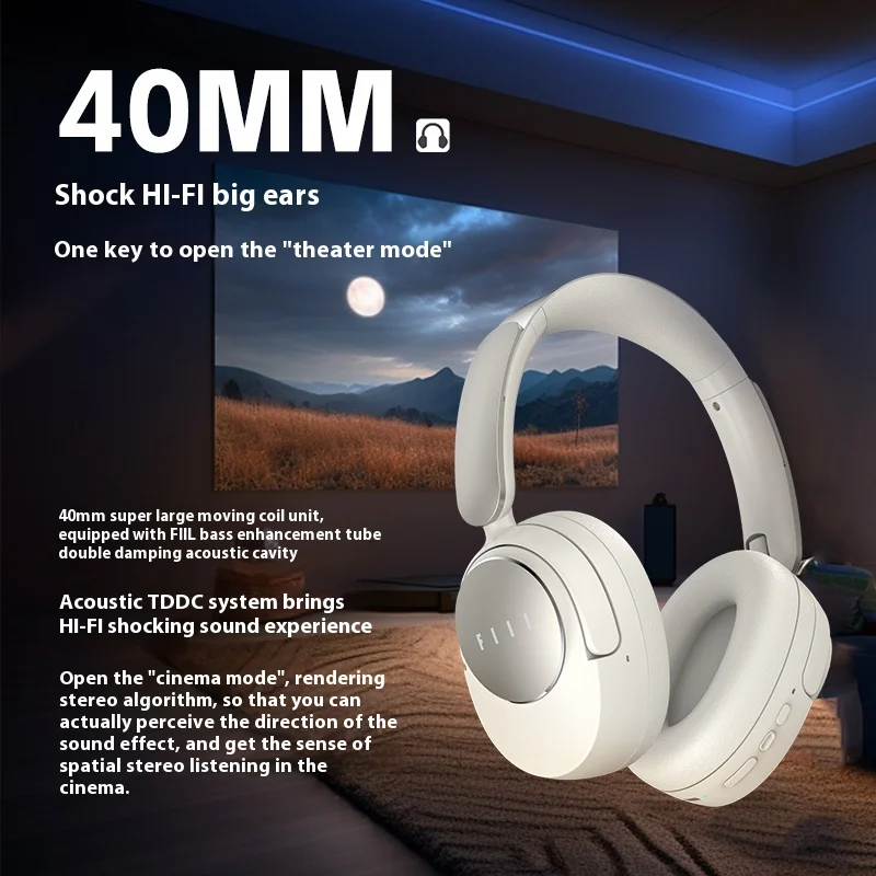 Беспроводные наушники FIIL Key Max с двойным подключением Bluetooth-наушники активным