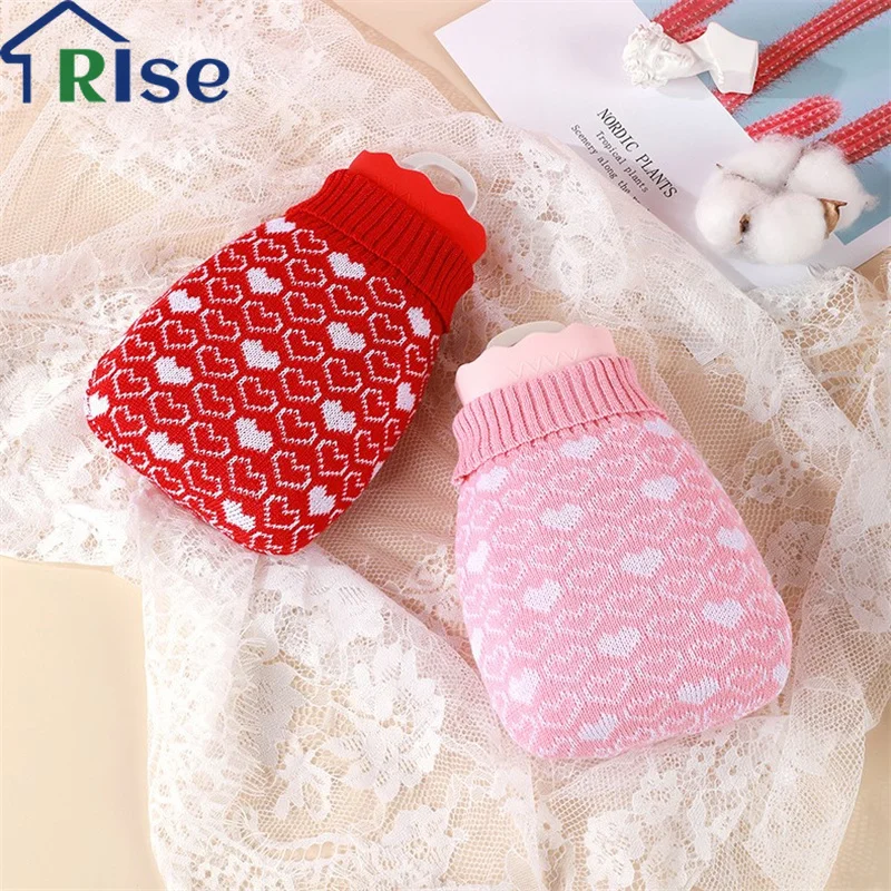 

Silicone Reusable Heat Pack Portable And Durable Hot Water Bottle Long-lasting Heat Preservation Good Quality Hand Warmer