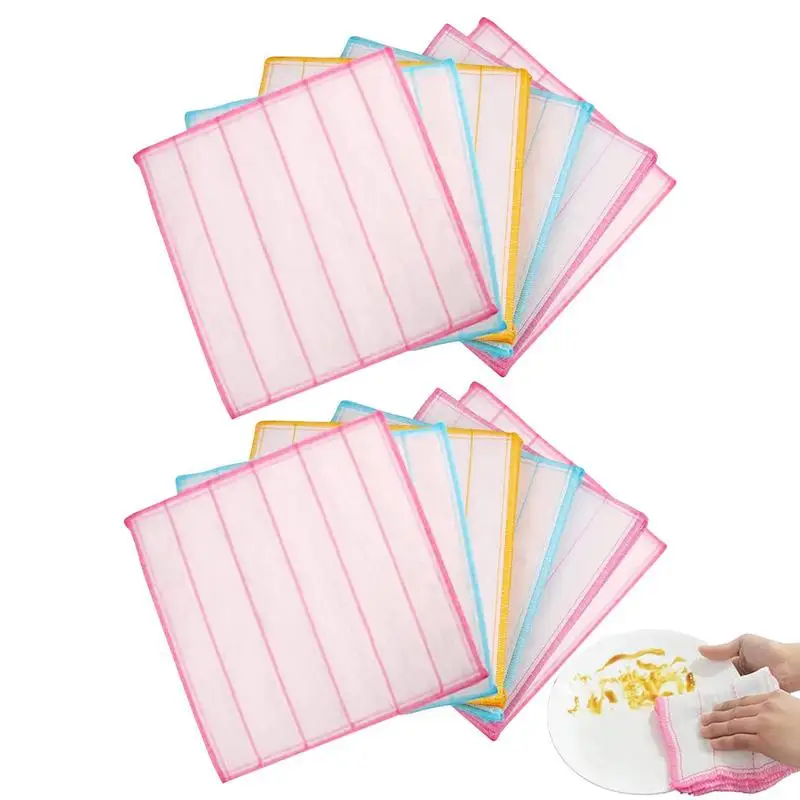 

Тряпки из микрофибры для кухни, тряпки из древесного волокна для уборки кухни, тряпки для кухни, тряпки для мытья посуды из микрофибры