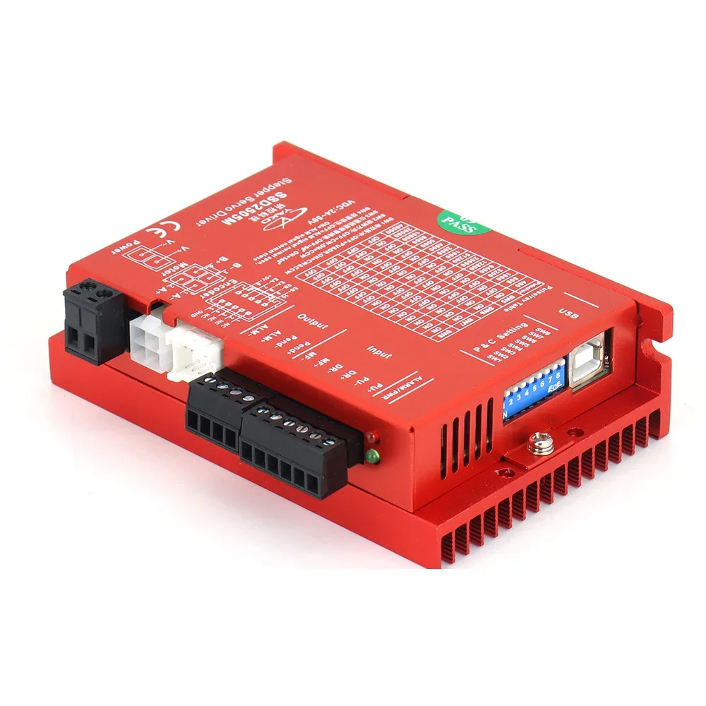 WaveTopSign YAKO 2-фазный драйвер шагового двигателя с замкнутым контуром SSD2505M 24-50 В