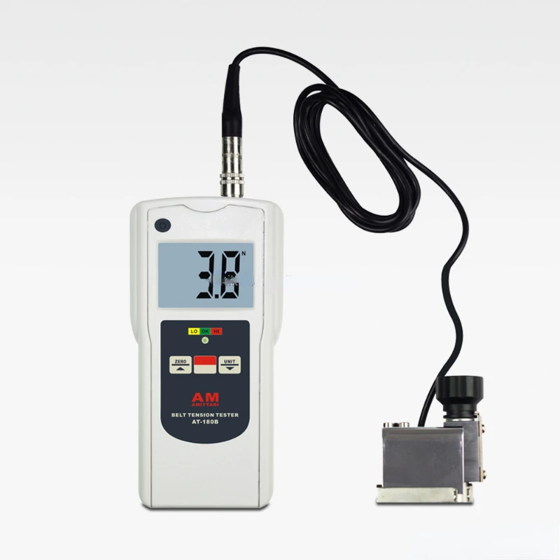 

AT-180B Digital portable belt tension Meter Measurement Tensile Testing for automotive textiles metal wire paper printing film
