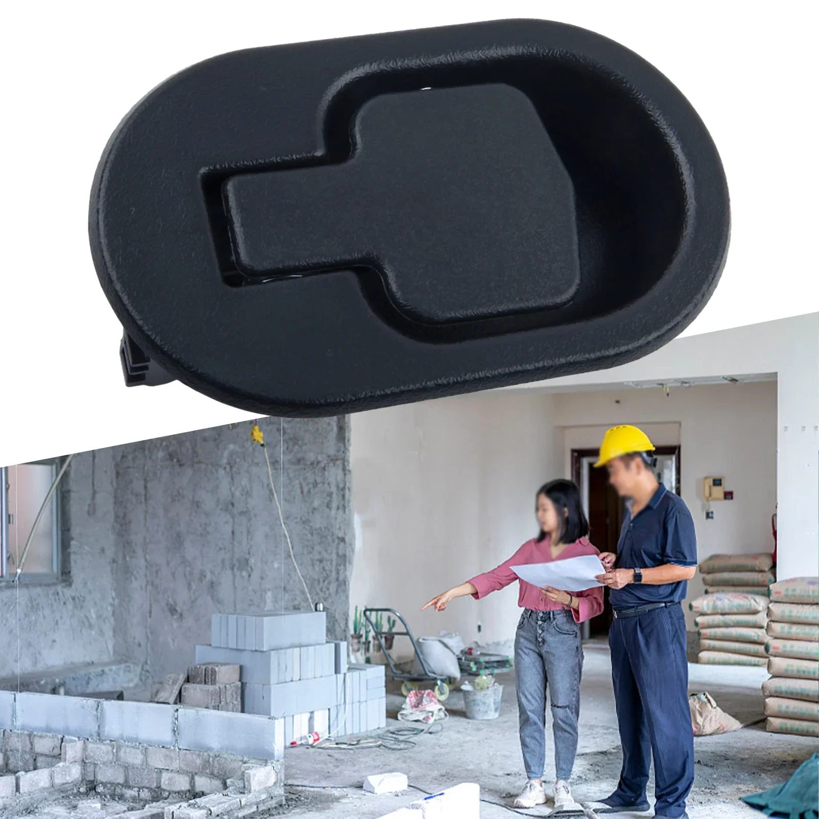 Пряжка ручная ручка диван 11*6 8 см черный стул из АБС-пластика шезлонги офисные