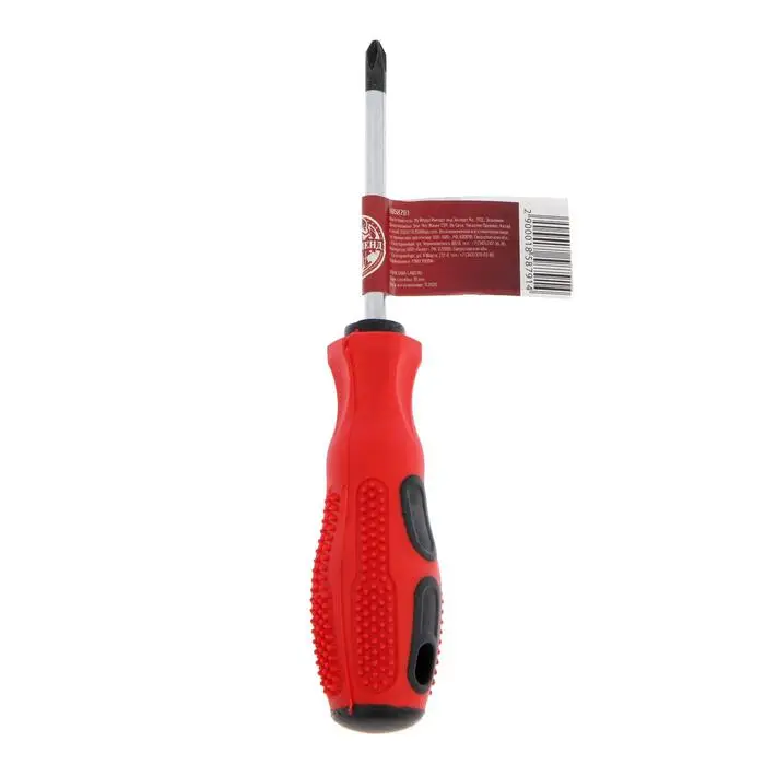 Screwdriver cross Lom magnet two-component handle PH2 x 75mm | Инструменты