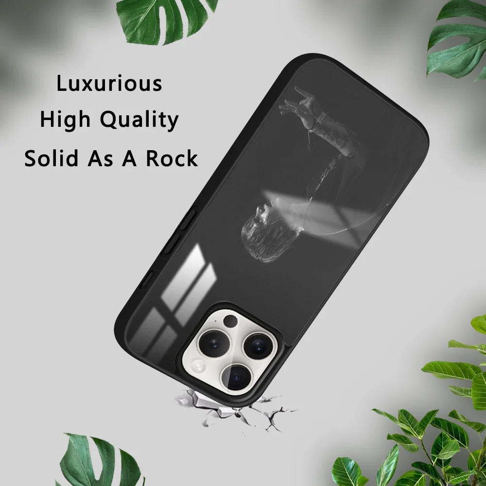 Крутой чехол для телефона P-Pharaoh Rapper iPhone 16 15 14 13 12 11 Pro Xs Max Mini Plus Celulares Hard Funda