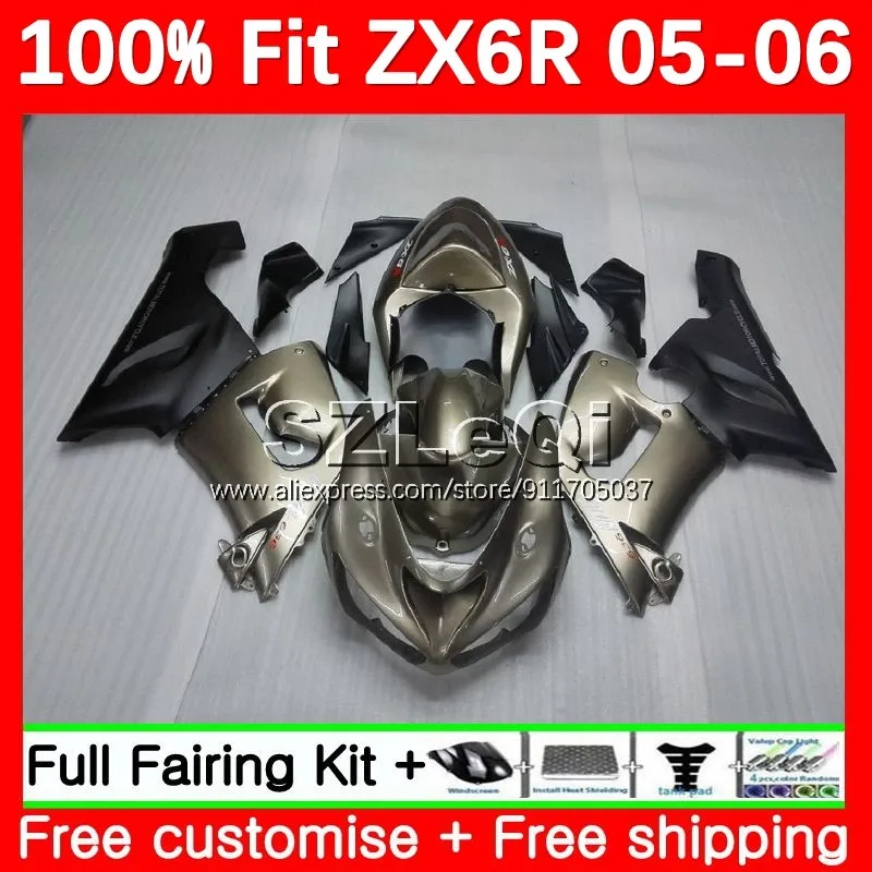 

Корпус для Кавасаки NINJA ZX 6R 636 6 R 600CC ZX636 ZX-636 ZX6R 05 06 ZX600 ZX-6R 2005 2006 обтекатель 3LQ.13