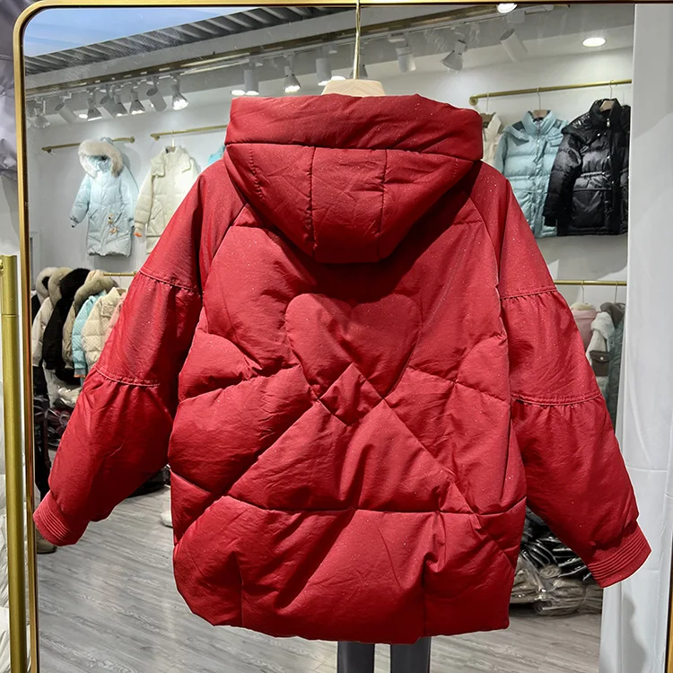 New Women Down Jacket Casual Style Autumn Winter Coats And Parkas Female Outwear