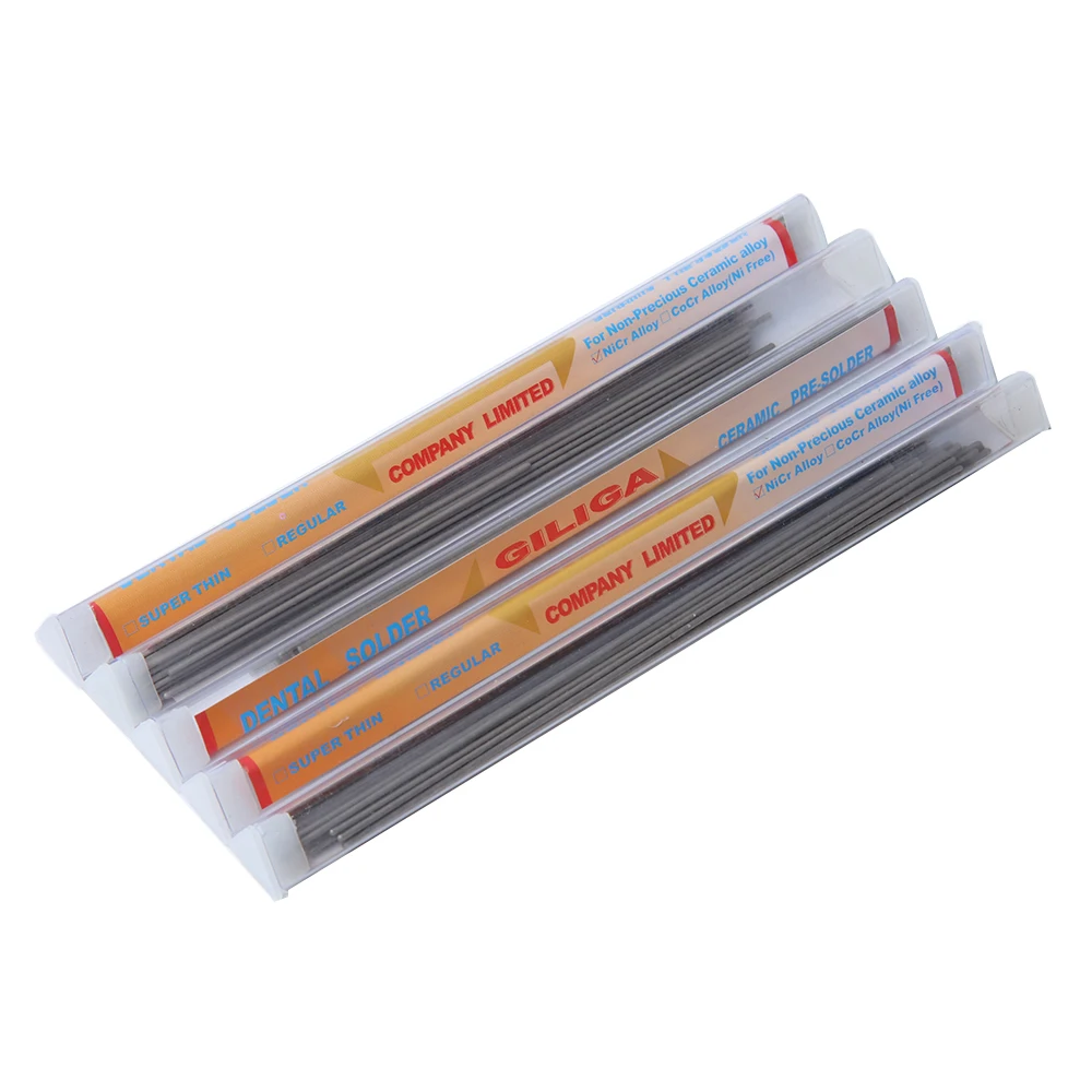 

1 Pcs Tube High Temperature Welding Rod NiCr Alloy CoCr For PFM Soldering For NiCr Alloy Dental Lab Product Materials