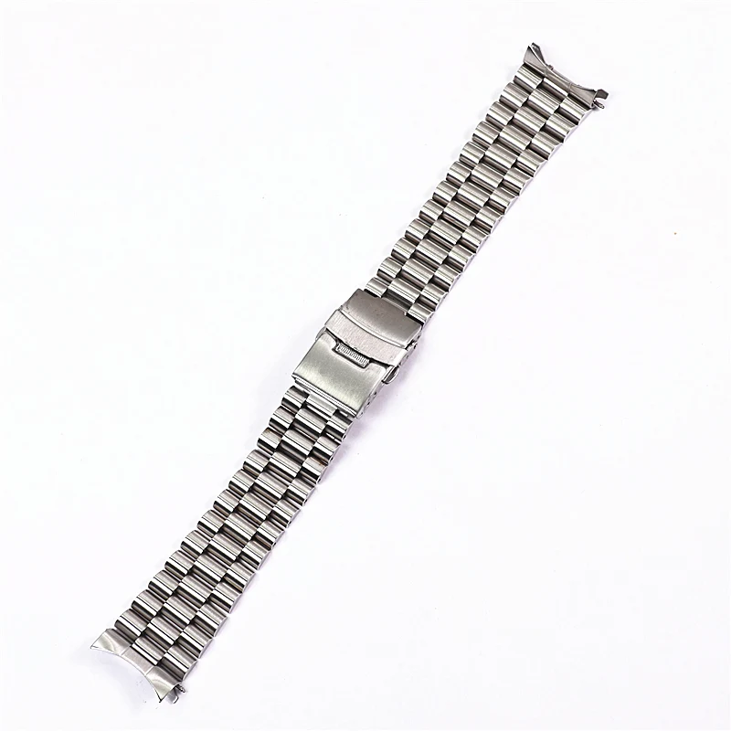 3 Styles 22mm Diving Steel Metal Strap For Casio Duro Mdv107-1A MDV106-1A Watch Wristband Bracelet Watchband Replacement Parts