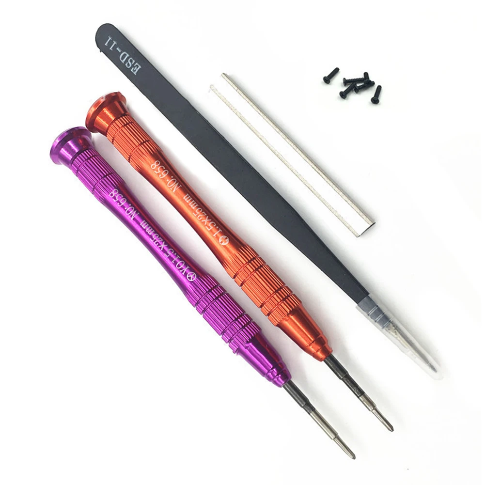 

1.5MM Tri Wing Disassemble Kits Tweezer Durable Repair Tool Screwdriver Cross Signal Sponge