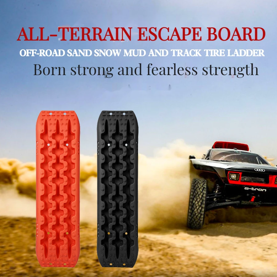 Off-Road Mud Sand Snow Recovery Track Traction Boards Tire Ladder Set auto accessory