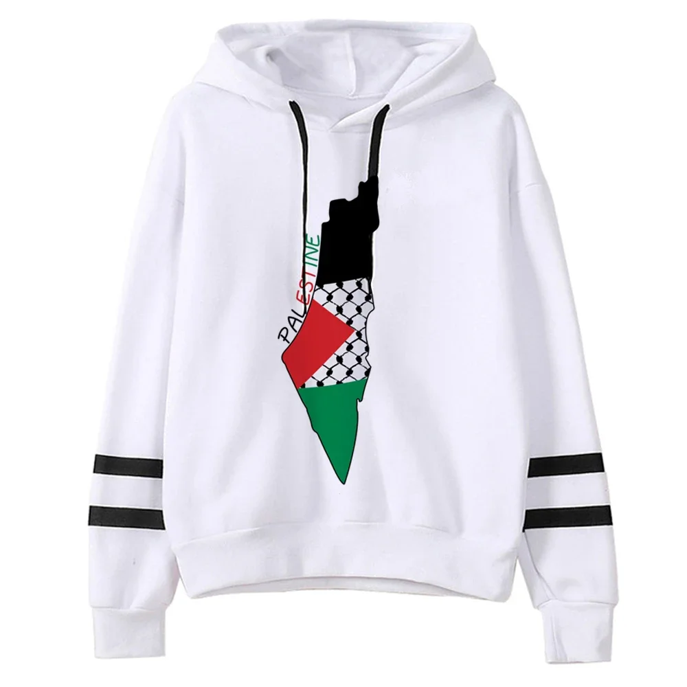 

Palestine hoodies women graphic 2023 tracksuit sweater female vintage tracksuit