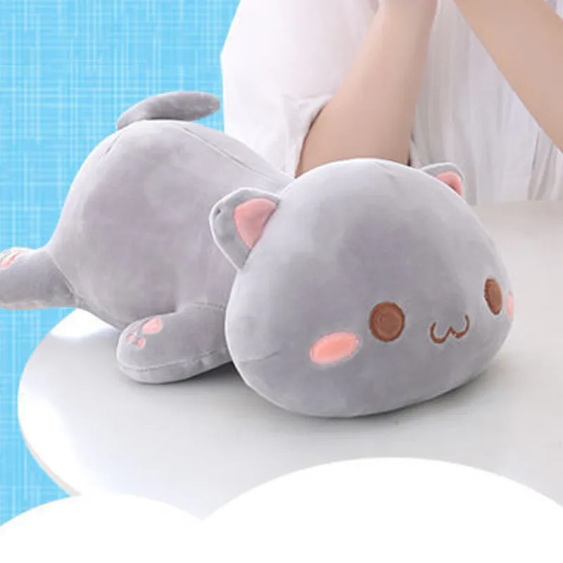 2 шт./компл. Mitao плюшевая кавайная Лежащая кошка набивная милая кукла-животное