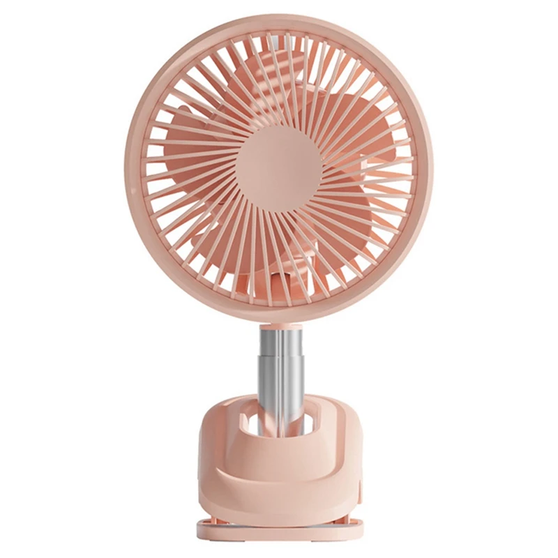 

Портативные настольные USB Перезаряжаемый мини-вентилятор с креплением типа вентилятора, 2000 мАч, вращение на 360 °, для дома, офиса, автомобиля,...