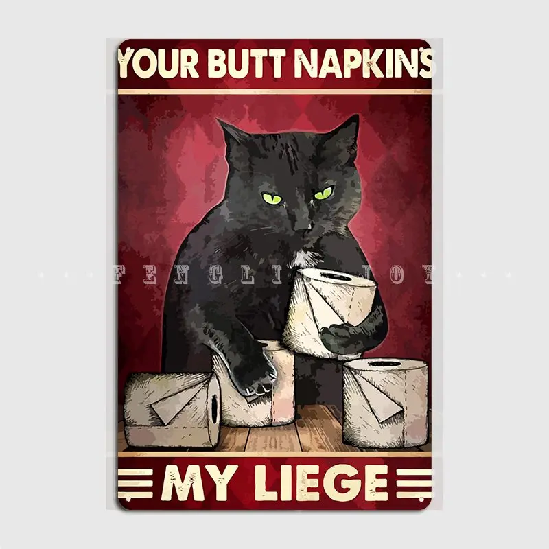 

Винтажные салфетки с вашими ягодицами, металлическая вывеска, кинотеатр, гараж, бар, пещера, дизайнерский Декор, оловянный знак, плакат