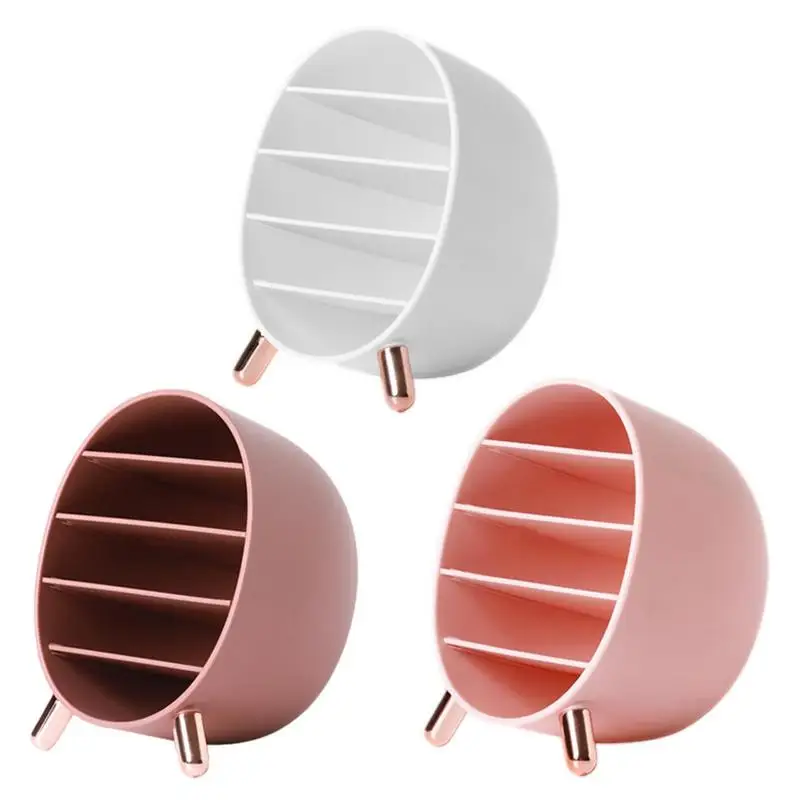 

Lipstick Organizer Box Desktop Makeup Storage Organizer Cosmetic Display Cases Brush Rack for Kitchen Bathroom Desktop Organizer