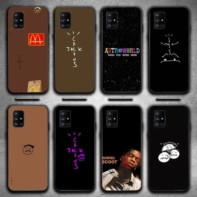 

Travis-Scott Cactus Jack Phone Case For Samsung Galaxy S6 S7 Edge Plus S9 S20Plus S20ULTRA S10lite S225G S10 Note20ultra Case