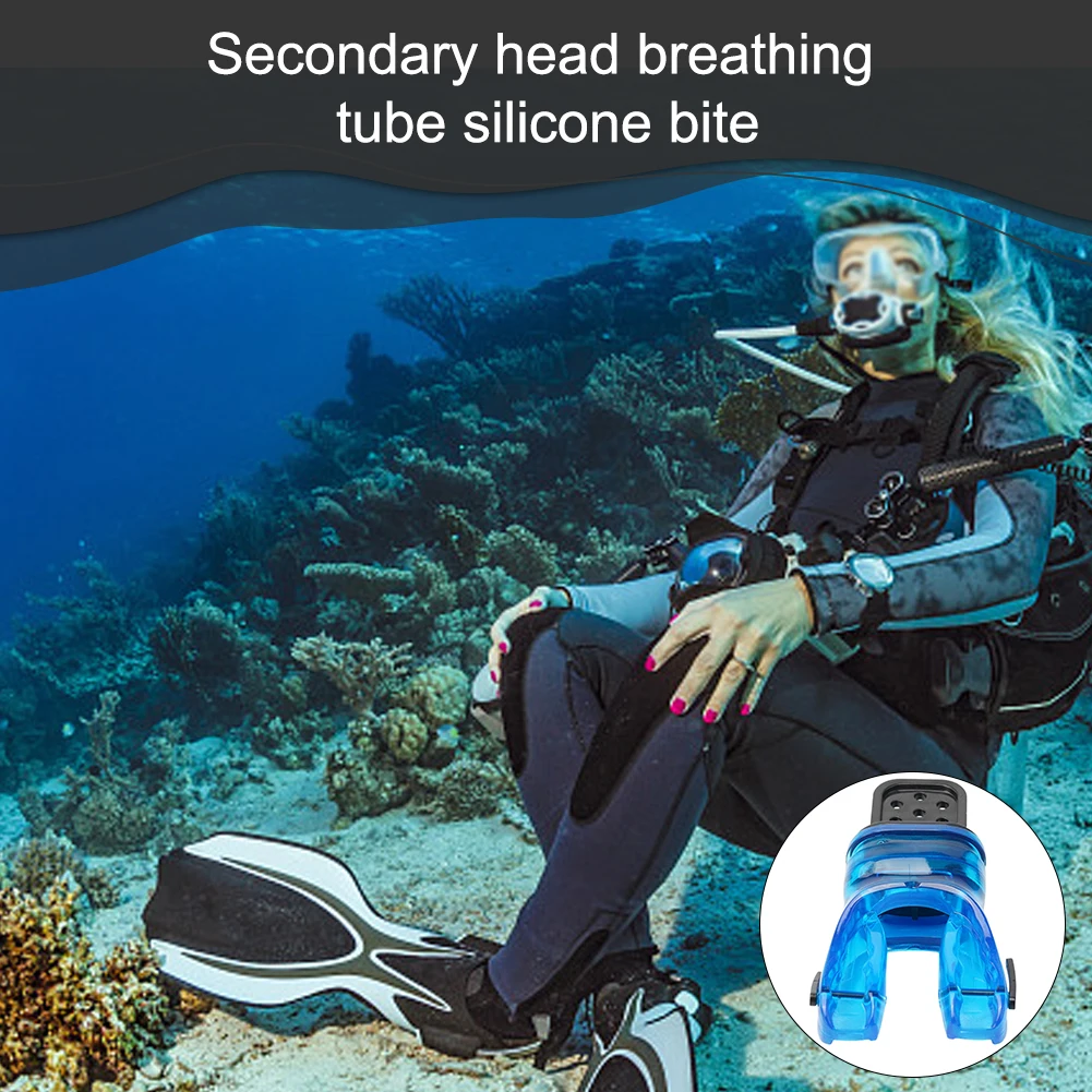 

Practical Diving Mouthpiece Breathing Tube Four Color Moldable Non-Toxic Non-toxic Scuba Moldable 1pcs Accessory