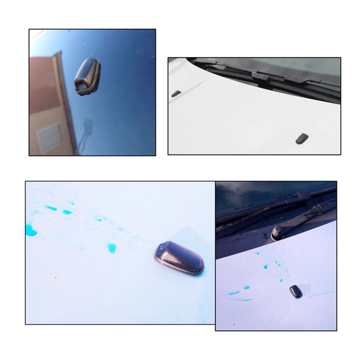 2шт. 1708796 Форсунка омывателя переднего стеклоочистителя Jet BM 5117666 АА для Ford Focus MK2 MK3