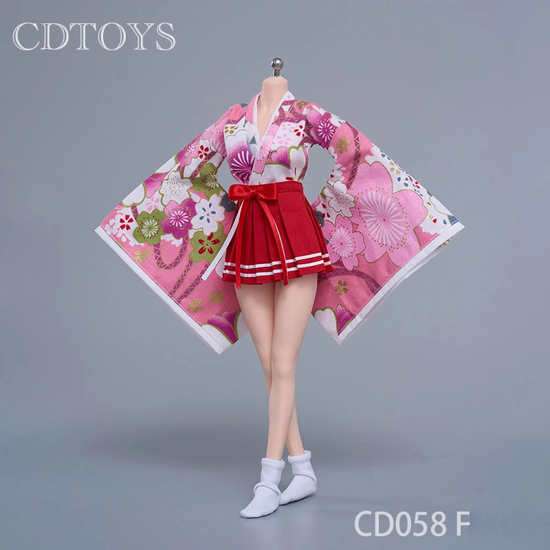 Фото Комплект одежды Cdtoys Cd058: кимоно для женской фигурки солдата в масштабе 1/6, для 12-дюймовых экшн-фигурок Tbleague Phicen Body №3