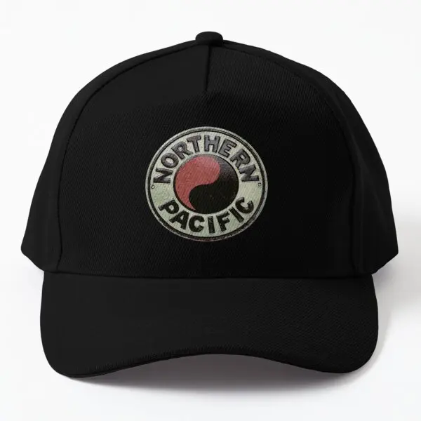 

Northern Pacific Railroad Baseball Cap Hat Sport Printed Snapback Solid Color Boys Women Outdoor Casquette Mens Sun Casual