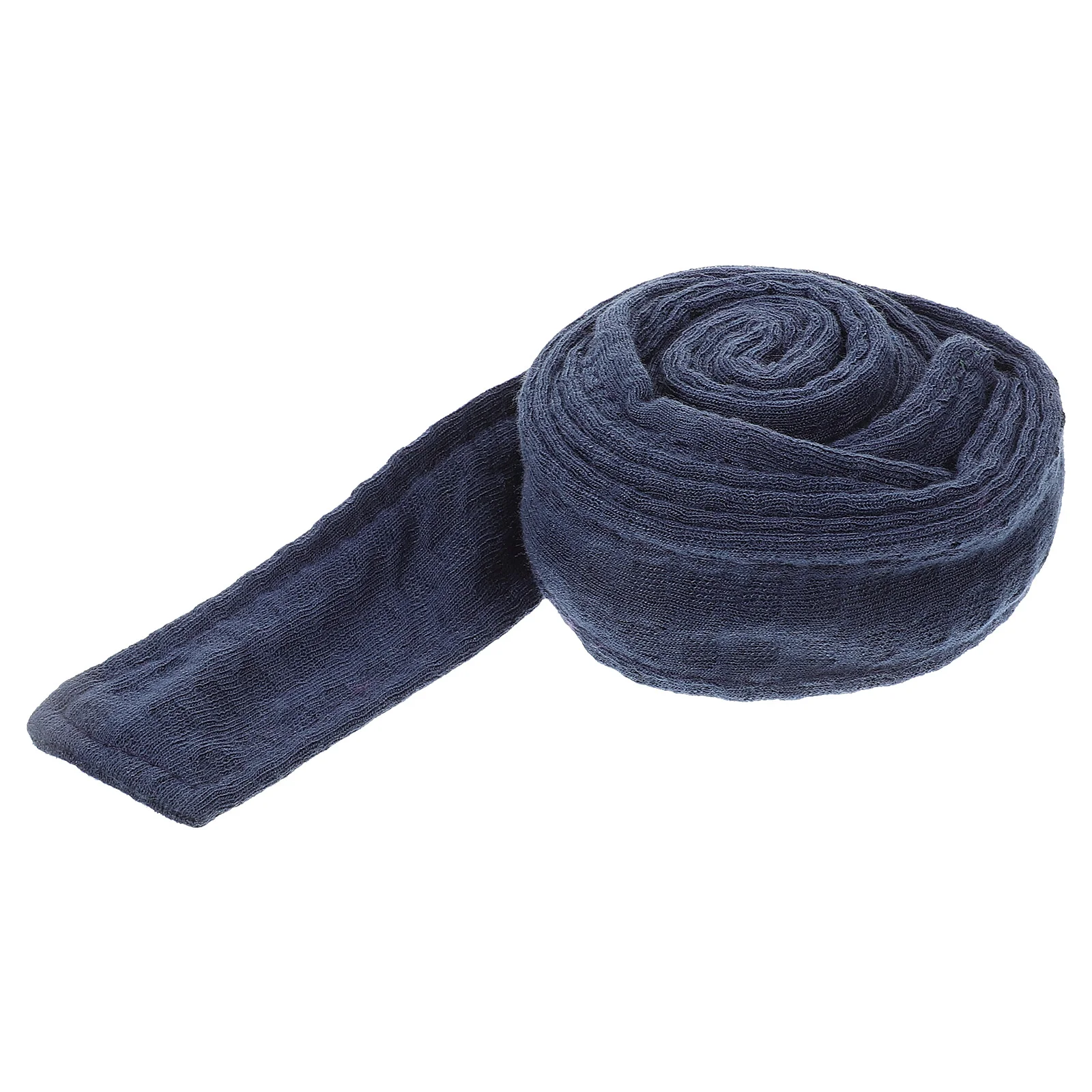 Тонкий халат с галстуком пояс для халата белый сменный трос эластичный 100%