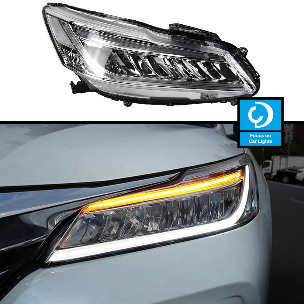 

Car Front Headlight For Accord G9.5 2015-2017 Modified Type LED Head Lamp Styling Dynamic Turn Signal Lens Automotive Accessorie