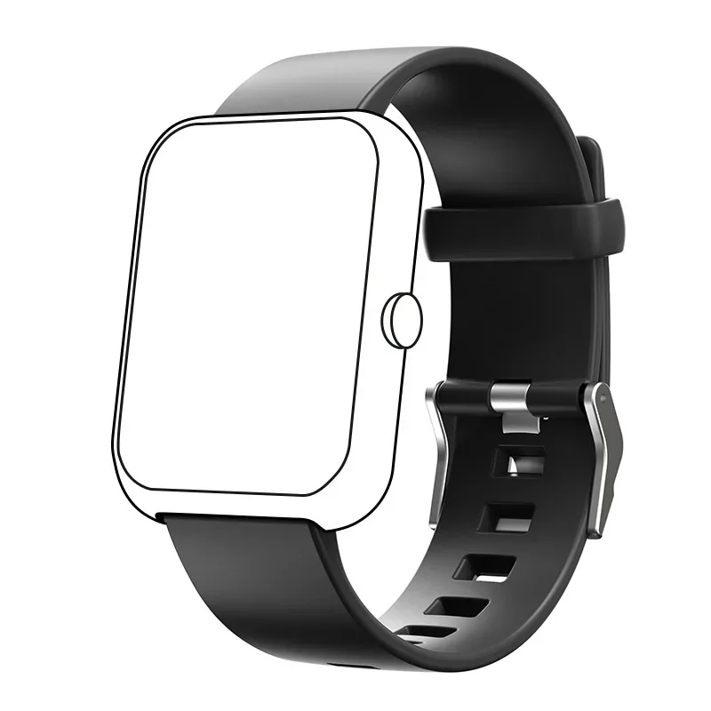 

Runmifit S20 водонепроницаемый, износостойкий, грязеотталкивающий, мягкий модный силиконовый ремешок