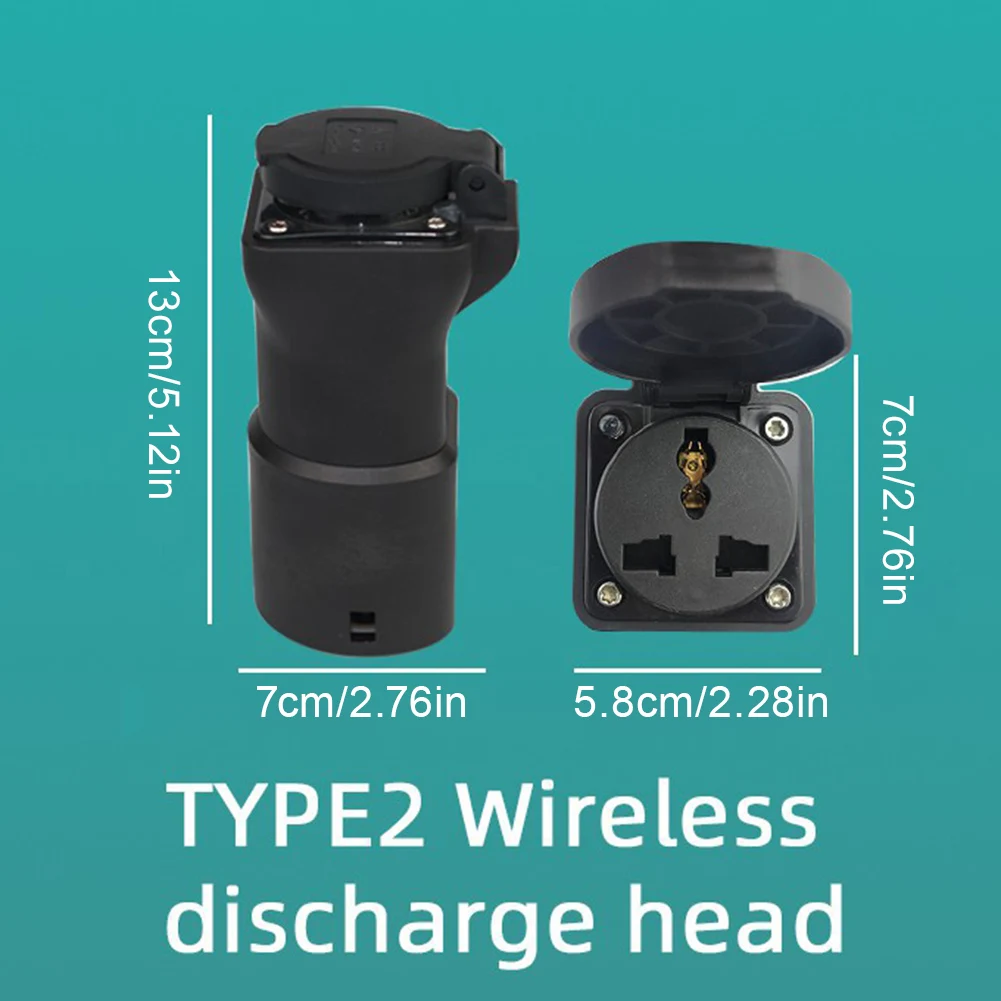 16A 220V Мужской V2L Разъем для преобразования источника питания 3 кВт Адаптер