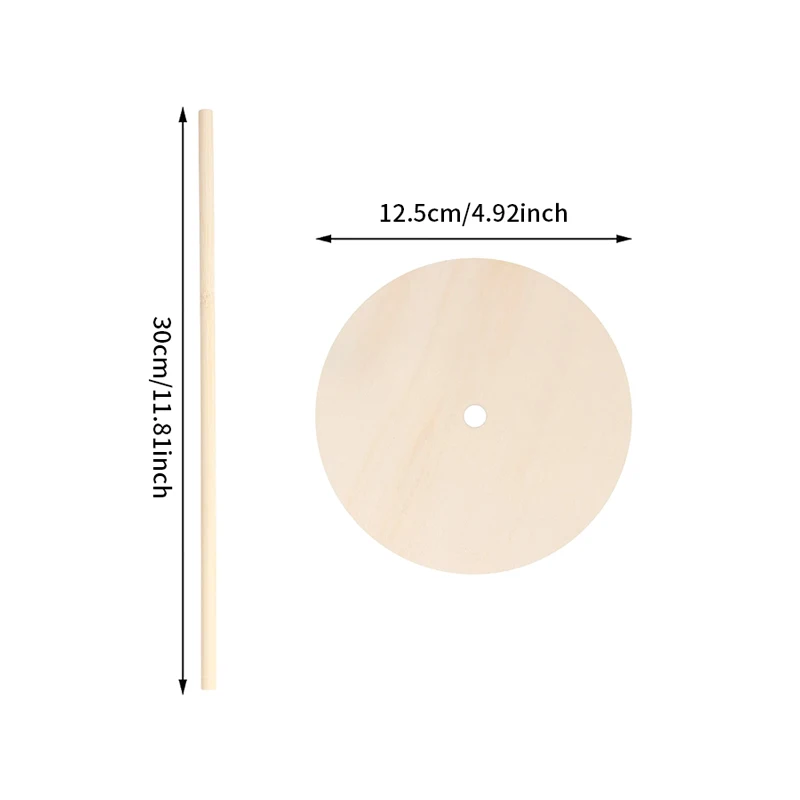 YOMDID 4 шт. свадебные украшения деревянная подставка для пончиков настенный