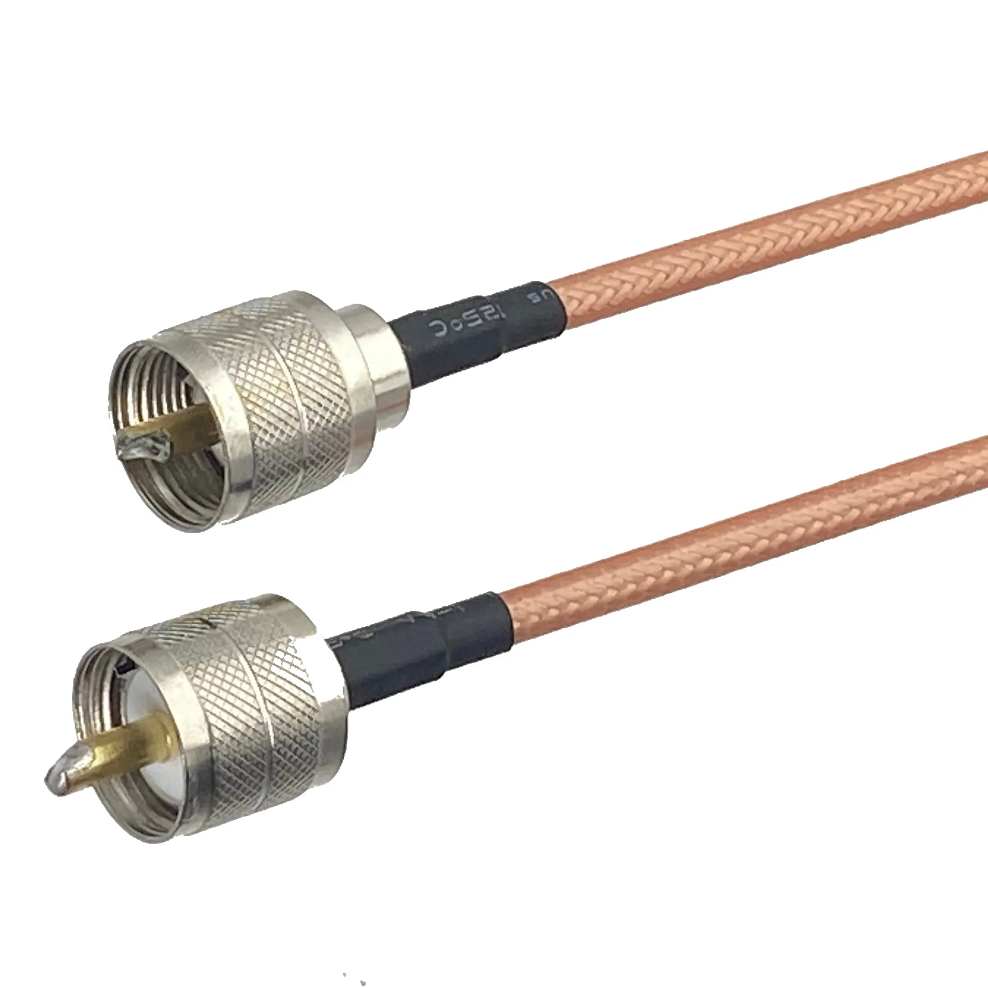 

1Pcs RG142 UHF PL259 Male Plug to UHF PL259 Male Plug Connector RF Coaxial Jumper Pigtail Cable For Radio Antenna 6inch~10M