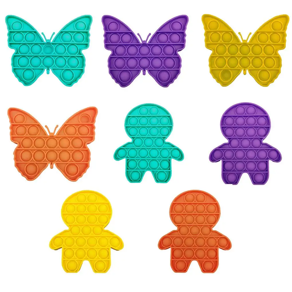 

Push Bubble Board Game Anti Stress Relief Toy Kids Push Bubble Ice Cream Board Game Gifts Children Fun Pressure Reduction