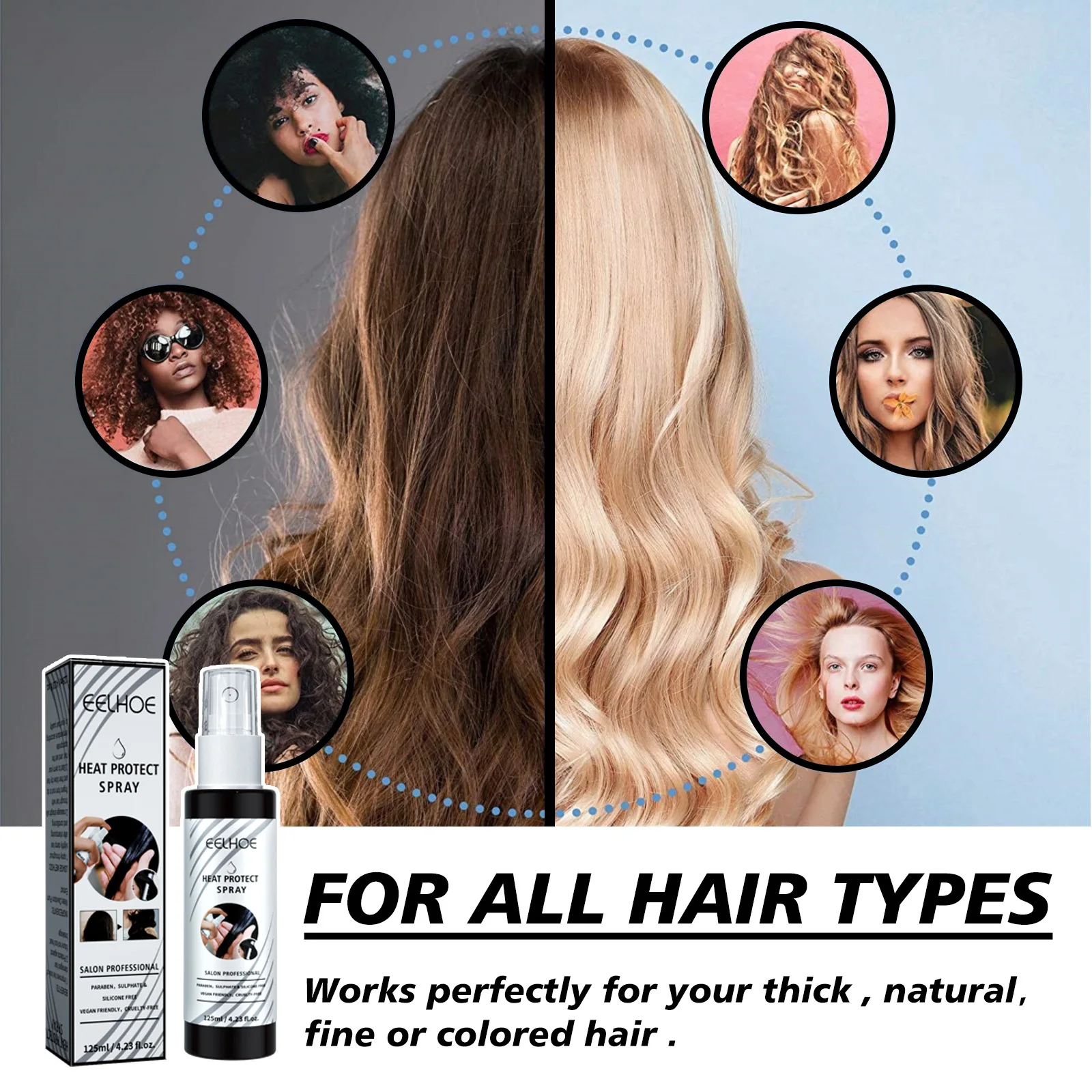 Repair Thermal Damaged Hair Mask Soft Conditioners For All Types Hair Care Spray