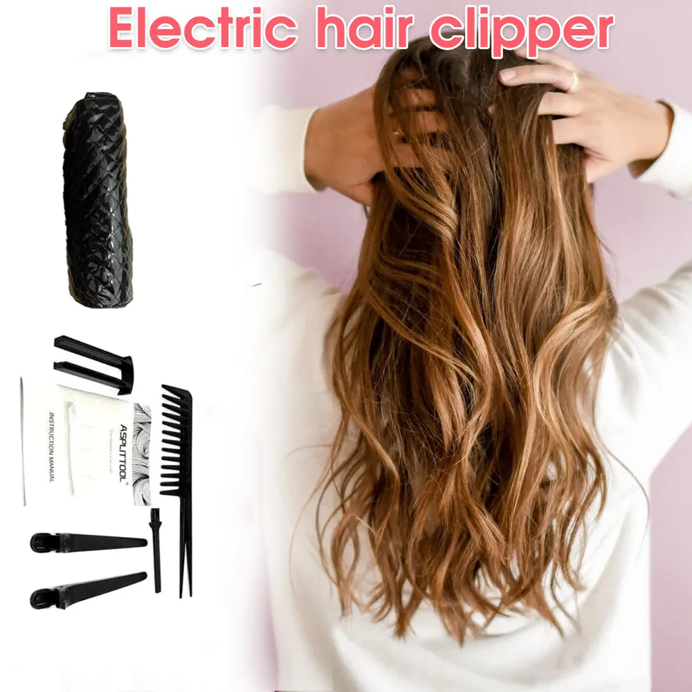 

Триммер для волос с разрезом, новинка 2022, профессиональная машинка для стрижки волос с USB-зарядкой, машинка для стрижки волос с гладкой повер...