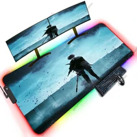 attack on titan pad with its print anime backlit deskmats 1200x600 xxxxl led rgb carpet oversize mouse pad computer accessories